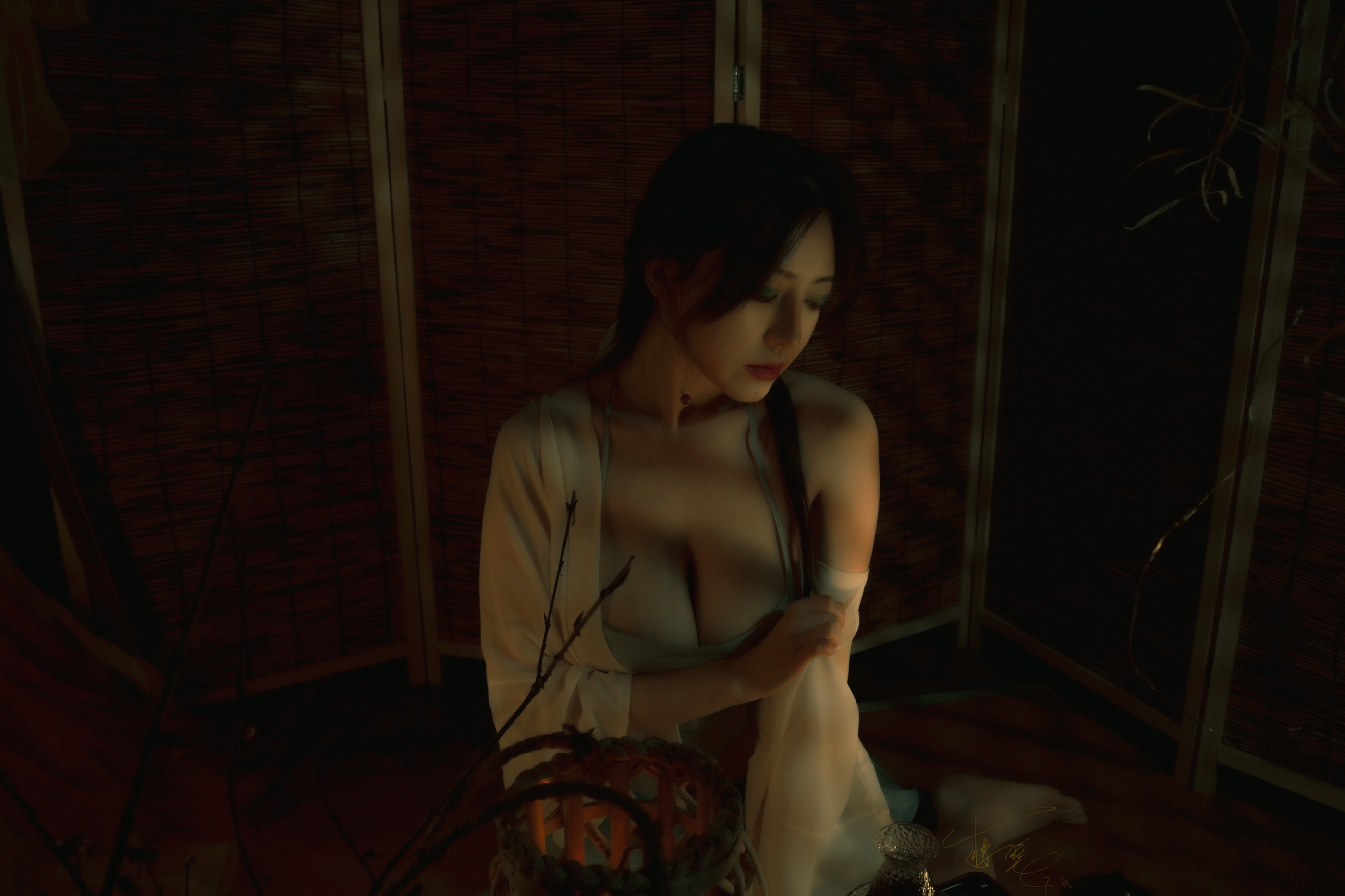 图片[1]-樱晚gigi – NO.036 粉丝群收费写真36-青鸾[22P]-XikXak